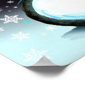 Regenboogkerstboom Poster (Hoek)