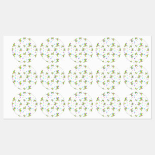 regenboogkinderen hond puppy polka stip helder leu labels