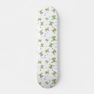 regenboogkinderen hond puppy polka stip helder leu persoonlijk skateboard
