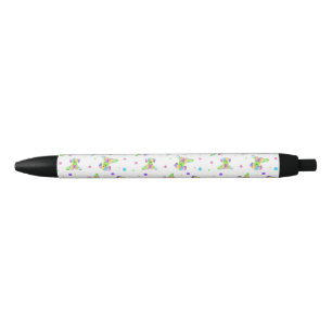 regenboogkinderen hond puppy polka stip helder leu zwarte inkt pen