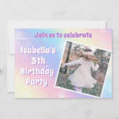  regenboogkinderen op zaterdag kaart (Voorkant)