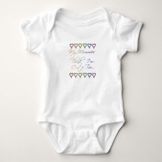 Regenboogkinderen Romper (Voorkant)