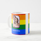Regenboogkleur Koffiemok (Voorkant links)