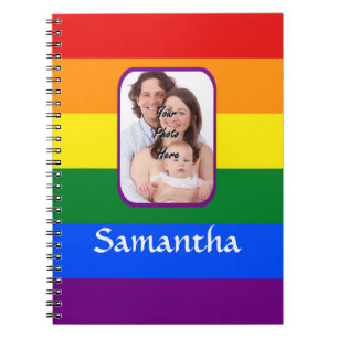 Regenboogkleur Notitieboek