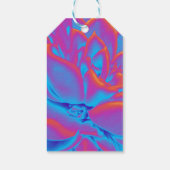 Regenboogkleur Succulent plant Cadeaulabel (Achterkant)