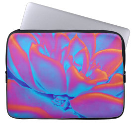 Regenboogkleur Succulent plant Laptop Sleeve