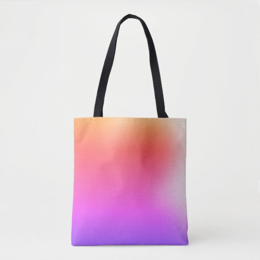 Regenboogkleur  tote bag (Voorkant)