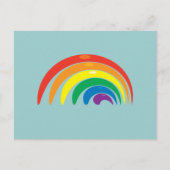 Regenboogkleuren Briefkaart (Voorkant)