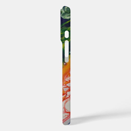 Regenboogkleuren Case-Mate iPhone Case (Achterkant / Links)