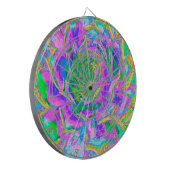 Regenboogkleuren Fiesta Succulent Sedum Rosette Dartbord (Voorkant Links)