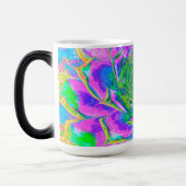 Regenboogkleuren Fiesta Succulent Sedum Rosette Magische Mok (Links)