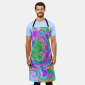 Regenboogkleuren Fiesta Succulent Sedum Rosette Schort (Gedragen)