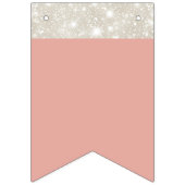 Regenboogkleuren Glitter Verjaardag Vlaggetjes (Eerste vlag)