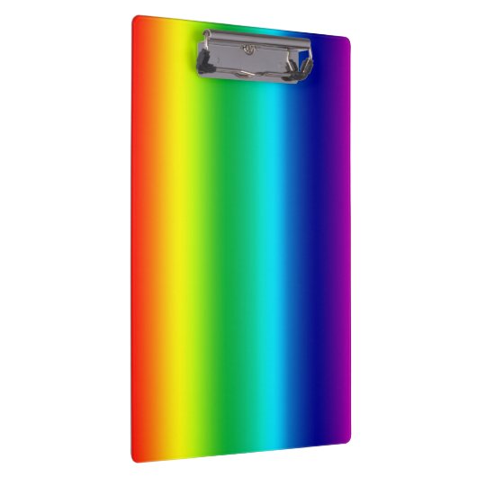 Regenboogkleuren Klembord (Rechts)