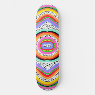 Regenboogkleuren Persoonlijk Skateboard