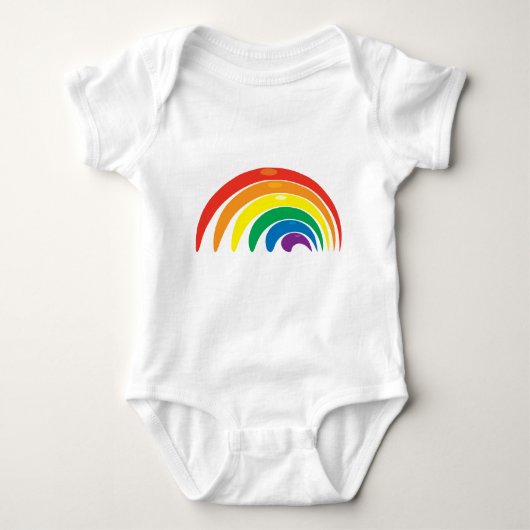 Regenboogkleuren Romper (Voorkant)