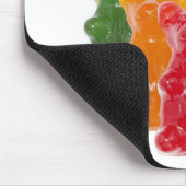 regenboogkleuren snoep minuscule beer muismat (Hoek)