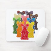 regenboogkleuren snoep minuscule beer muismat (Met muis)