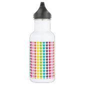 Regenboogkleuren Sterrenpatroon Waterfles (Rechts)