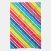 Regenboogkleuren Theedoek (Verticaal)