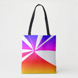 Regenboogkleuren Tote Bag