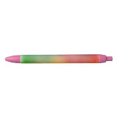 Regenboogkleuren Trendy Sjabloon Roze rood Sinaasa Blauwe Inkt Pen (Voorkant)