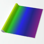 Regenboogkleuren Verlooppapier voor het overvullen Cadeaupapier (Uitgerold)