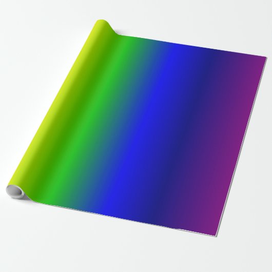 Regenboogkleuren Verlooppapier voor het overvullen Cadeaupapier (Uitgerold)