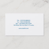 regenboogkleuren visitekaartje (Achterkant)