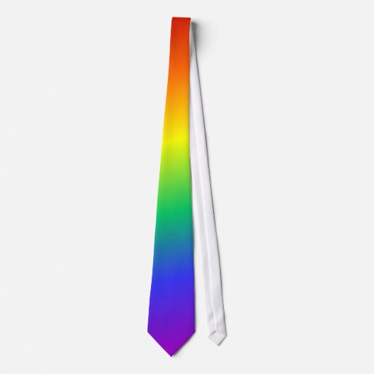 Regenboogkleuren voor het vervagen van kettingen stropdas (Voorkant)