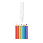 Regenboogkleurencils Decoratie (Voorkant)