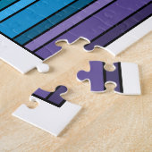 Regenboogkleurencils Legpuzzel (Zijkant)