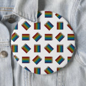 Regenboogkleurencils Ronde Button 6,0 Cm (In situ)