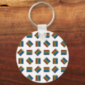 Regenboogkleurencils Sleutelhanger (Voorkant)