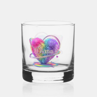 Regenboogkleurenkaart Design Whisky Glas