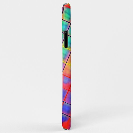 Regenboogkleurig Abstract Case-Mate iPhone Case (Achterkant/rechts)
