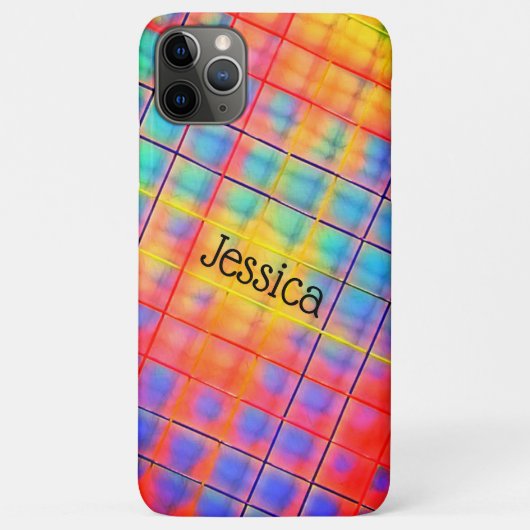Regenboogkleurig Abstract Case-Mate iPhone Case (Achterkant)