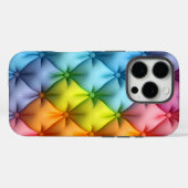 Regenboogkleurig getuft uiterlijk Case-Mate iPhone case (Achterkant (horizontaal))