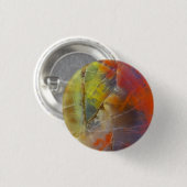 Regenboogkleurig gezuiverd hout ronde button 3,2 cm (Voorkant /achterkant)