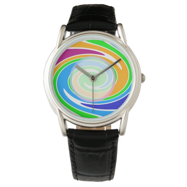 Regenboogkleurig Horloge (Voorkant)