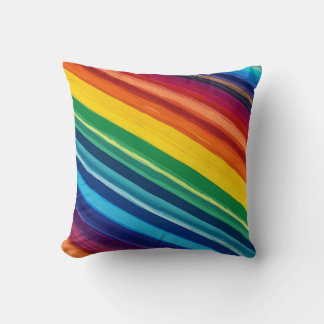 regenboogkleurig Sierkussen