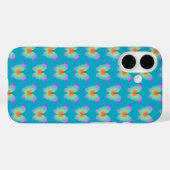 Regenboogkleurig vlinderpatroon Case-Mate iPhone case (Achterkant (horizontaal))