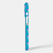 Regenboogkleurig vlinderpatroon Case-Mate iPhone case (Achterkant / Links)