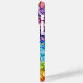REGENBOOGKLEURIGE 3-D LOOK TINY FLOWERS Case-Mate iPhone CASE (Achterkant / Links)