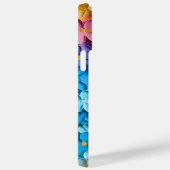 REGENBOOGKLEURIGE 3-D LOOK TINY FLOWERS Case-Mate iPhone CASE (Achterkant / Rechts)