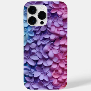 REGENBOOGKLEURIGE 3-D LOOK TINY FLOWERS Case-Mate iPhone 14 PRO MAX HOESJE