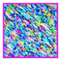 Regenboogkleurige Abstracte kunst