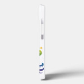 Regenboogkleurige eenhoorn ontwerp Case-Mate iPhone case (Achterkant / Links)