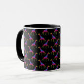 Regenboogkleurige Giraffe Mok (Voorkant links)
