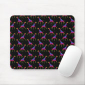 Regenboogkleurige Giraffe Muismat (Met muis)